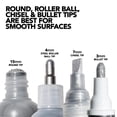 thumbnail image 4 of Krink Silver Alcohol Paint Marker 4Pc K60/K66/K42/K75 Set, 4 of 4