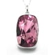 thumbnail image 5 of Collar Zvezda Baguette color Rose plata .925 Zvezda ZCO-BAG18-ROS, 5 of 5