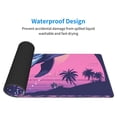 thumbnail image 4 of Pofeuu Hawaiian Beach Dolphin Print Desk Mat for Keyboard and Mouse，Computer Desk Matt for Desktop，Large Mouse Pad for Desk，Desk Pads on Top of Desks 12x31.5in, 4 of 8