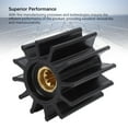 thumbnail image 3 of Sea Water Pump Impeller, 27000K Rubber  for Sherwood Pump, 3 of 7