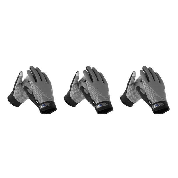 Eigraketly 1 par de guantes de bicicleta pantalla táctil ciclismo mujeres hombres mano completa naranja Type1 NO1 Eigraketly CBP222749