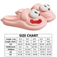 thumbnail image 2 of Pantuflas Big Eye Dog Tmvgtek Antideslizantes Ligeras Regalos para Hombres y Mujeres 36-37 Rosa, 2 of 9
