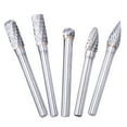 thumbnail image 1 of DOLITY Carving Burr bits 6Mmx8mm Double Cut Rotary files Burrs Set for Grinding Carving B, 1 of 9