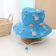 thumbnail image 2 of WEIYLL Bucket Hats For Women Men Children Fisherman Spring Summer New Pattern Cartoon Animal Print Cute Breathable Comfortable Adjustable Belt Cap, 2 of 7