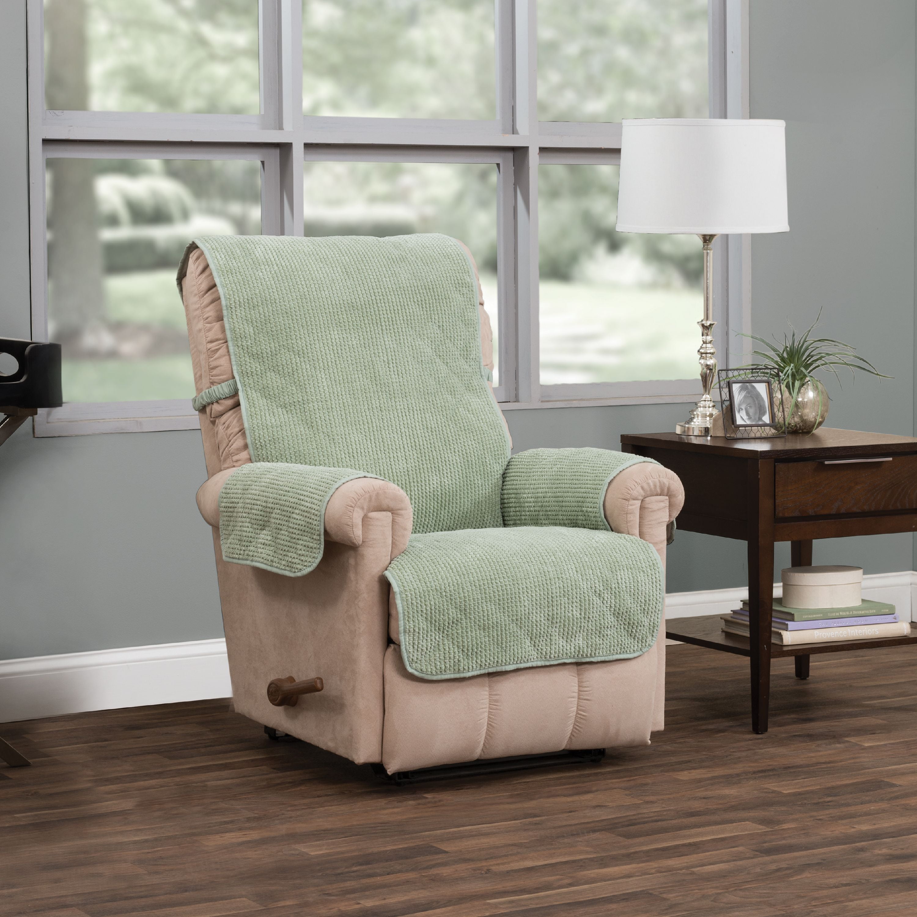 Innovative Textile Solutions 1Piece Ripple Plush Secure Fit Recliner