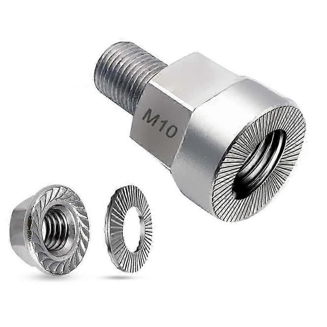 Universal Bicycle Trailer Axle Adapter Heavy Duty Stainless Steel Coupler with Anti-Lock Design for