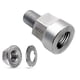 thumbnail image 1 of Universal Bicycle Trailer Axle Adapter Duty Stainless Steel Coupler, 1 of 5