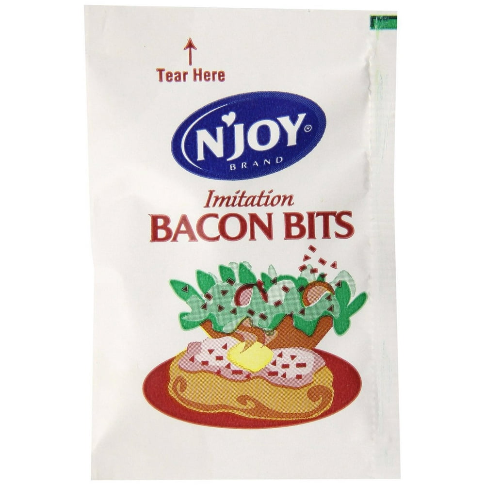 500 PACKS N'joy Imitation Bacon Bits
