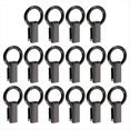 thumbnail image 1 of 16 Piezas Hebilla de Clip Lateral para Bolso Colgante de Metal Correa para Bolso Conector de Cadena con Anillo en D para Bricolaje, Negro Metálico, 1 of 6