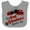 Heather and White, variant on Inktastic My Great Grandma Loves Me with Cute Ladybugs Boys or Girls Baby Bib
