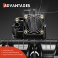 thumbnail image 5 of A-Premium Intake Manifold Compatible with Toyota Prius 2010-2015, Prius Plug-In 2012-2015, Prius V 2012-2017, 1.8L, Replace# 1712037050, 1712037052, 5 of 6