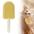 thumbnail image 2 of Soft Cat Brush for Shedding, Pet Grooming Comb for Short or Long Haired Cats, Massage Brush for Bath and Hair Removal, 2 of 7