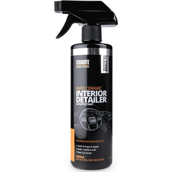 Limpiador de interiores de coche CERAKOTE Rapid Ceramic en aerosol de 414 ml