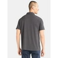 thumbnail image 3 of George Men's & Big Men's Poly Polo with Short Sleeves, Sizes S-3XL, 3 of 5