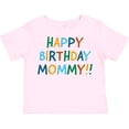 thumbnail image 3 of Inktastic Happy Birthday Mommy Boys or Girls Toddler T-Shirt, 3 of 5
