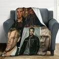 thumbnail image 4 of Max Thieriot Blanket Cool #1 Throw Blankets Ultra Soft Flannel Lightweight Throws for Couch, Bed, All Seasons Use 30""*40""（76 * 100cm）, Style, 4 of 6