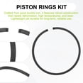 thumbnail image 2 of Uxcell 4-Pack Engine Piston Rings Kit, 31mm x 1.5mm Thick Ductile Iron Piston Ring Set Standard Replacement for Small Engines/Motors/Machinery [Black], 2 of 6
