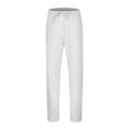 thumbnail image 4 of MDUKONU Men's Linen Casual Trousers Stretch Spring Wear White XXL, 4 of 7