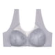 thumbnail image 1 of Sujetadores sexys de encaje sin aros con cierre frontal para mujer, lencería cómoda, Sujetador Push Up, sujetador ajustado de seda, Bralette sin espalda de talla grande Fridja nalpqowj8194, 1 of 2