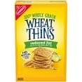 thumbnail image 3 of (3 pack) Wheat Thins Reduced Fat Snacks, Whole Grain Wheat Crackers, Snack Crackers, 8 oz, 3 of 19