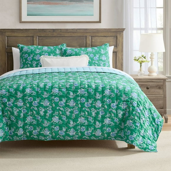 Draper James 4-Piece Printed Cotton Quilt Set, Assorted Sizes
