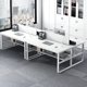 thumbnail image 4 of Bookshelf Setup Office Desk Storage Standing White Floor Computer Desks Free Shipping Reception Mesa De Computador Furniture My Lux Decor Round, 4 of 13