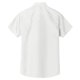 thumbnail image 5 of Men's Linen Short Sleeved Casual Shirt Collarless Standing Collar Summer Top 3XL, 5 of 5