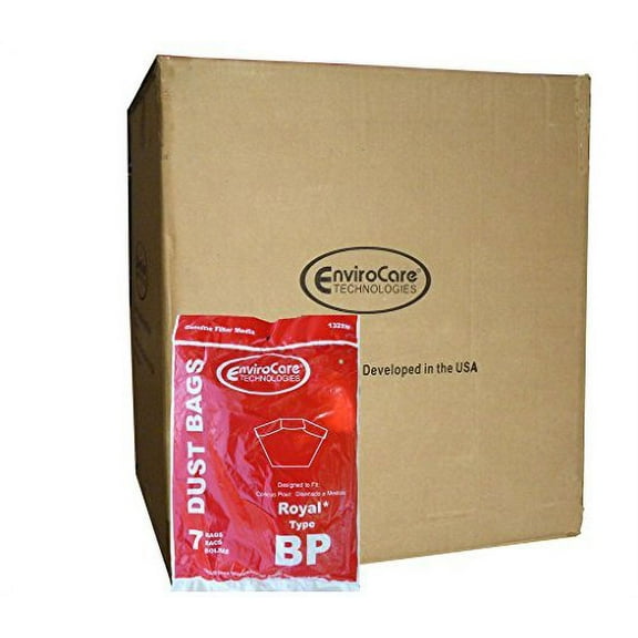 EnviroCare Compatible with Royal Back Pack Type BP Bags 7 in Pack Part 132SW