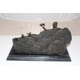 thumbnail image 6 of Nifao Two ladies Bronze Statue – Bronze Statue, Home Decor, 14.5"L x 7"W x 9"H, 6 of 12