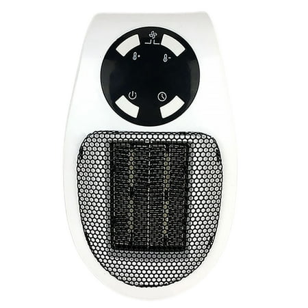 

MCat 1 Set Fan Heater LED Temperature Display EU Plug Intelligent Control 6 Speed Gears Space Heater for Bedroom
