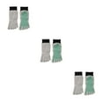 thumbnail image 1 of Maytalsory Stay Secure And Comfortable With 5 Toe Separation Socks For Barefoot Activities Gray green Black bin 3Set, 1 of 6
