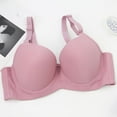 thumbnail image 3 of Karight Women's T Shirt Bra Lightly Padded Underwire Full Coverage Plus Size Bras, 3 of 8