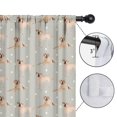 thumbnail image 4 of Blackout Kids Curtains,Labrador Dog Childrens Insulated Curtains Set Of 2,Bedroom Essentials,Toddler Room Decor 42x54in(106x137cm), 4 of 4
