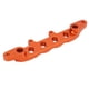 thumbnail image 3 of Soporte de montaje de carcasa de carrocería delantera, rendimiento estable, soporte de carcasa de carrocería frontal RC para SCX6 para JEEP JLU WRANG LER 1/6 RC Car naranja, 3 of 10