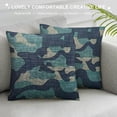 thumbnail image 3 of Qinduosi Throw Pillow Cover Seamless Pattern Decorative Square Pillow Case for Home Bedroom Living Room Cushion Cover Inch, 3 of 5