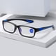 thumbnail image 1 of Gafas de presbicia, gafas de presbicia deportivas con marco de dos colores y anti luz azul, gafas de presbicia con marco negro y rojo, gafas de presbicia para hombres y mujeres, gafas claras, 1 of 5