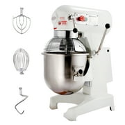 Hakka 20 Quart Commercial Planetary Mixers 3 Funtion Stainless Steel Food Mixers(110V/60Hz,1 Phase)