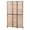 Wood color, variant on 3 Panel Room Divider, Folding Privacy Screen, 5.9FT Heavy Duty Partition Wall Dividers Room Separator with Metal Frame, Freestanding Louvered Divider Screen for Home Office Restaurant Bedroom