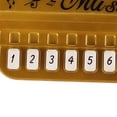 thumbnail image 5 of Plata Metálica 7 Piezas Mini Teclado Electrónico de Mano Colgante Puede Tocar un Piano Pequeño, 5 of 5