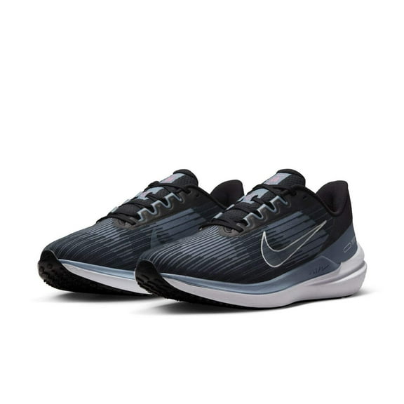 Nike Air Winflo 9 DD6203-008 Men's US 7.5 Black Ash Slate Running Shoes GBNC223