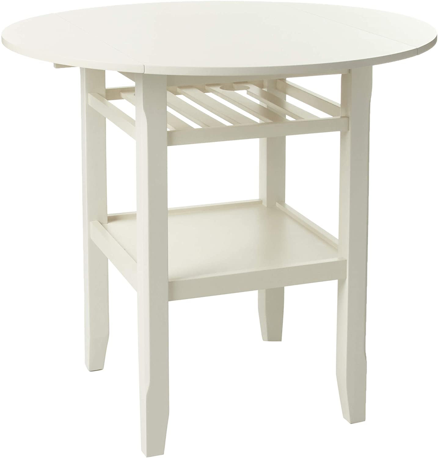 ACME Furniture 72545 Tartys Counter Height Table, Cream