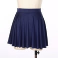 thumbnail image 3 of Kaerm Women's Athletic Stretchy Pleated Tennis Skirt Mini Skater Skirts for Running Golf Workout Navy Blue One Size, 3 of 7