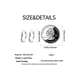 thumbnail image 2 of Pendientes De Plata S925 Aretes Xtellar plateado, 2 of 3