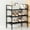 🔥 Black_Hot#568, variant on Shoe Rack Organizer 3 Tier Heavy Duty Metal Shelf | Stackable Freestanding Shoe Storage for Closet, Entryway, Small Spaces | Space Saving Design, 17.7"x10.2"x22" | Holds Flats, Boots, Slippers