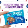 thumbnail image 2 of Cooper Street Granola Cookie Bake - Chewy Granola Bars with Chia, Flax, Buckwheat and Oats in Delicious Blueberry Pomegranate Flavor | Individually Wrapped Healthy Breakfast Bars | 1 oz | 48 Pack, 2 of 5
