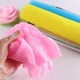 thumbnail image 4 of 4 Pcs Beauty Skin Bath Wash Towel Long Exfoliating Nylon Bath Cloth Towel, 35 Inches, Yellow+blue+green+pink Banmo, 4 of 4
