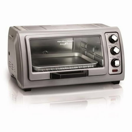 Hamilton Beach 6090060 10.81 x 20.13 x 16.69 in. Metal Silver Toaster Oven