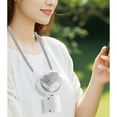 thumbnail image 3 of SPOORYYO Portable Hanging Neck Mini Fan USB-Powered Cooling on the Go, 3 of 6