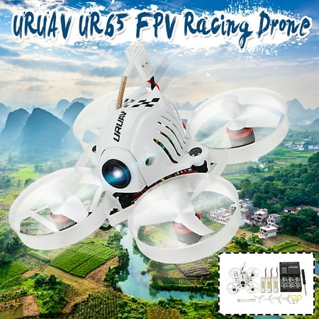 URUAV UR65 65mm FPV RC Racing Drone Quadcopter BNF Crazybee F3 Flight Controller OSD 5A RC Toy Children