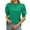 Sweater 300# Green, variant on oqasdz Women Sweaters Short Sleeve Sweater with Round Neck and Puff Sleeves Solid Color Knit Top Casual Cozy Soft